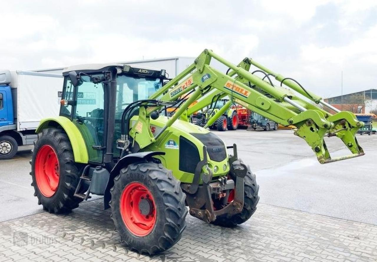 CLAAS axos 320 mit stoll frontlader - Traktor: gambar 1 CLAAS axos 320 mit stoll frontlader - Traktor: gambar 1