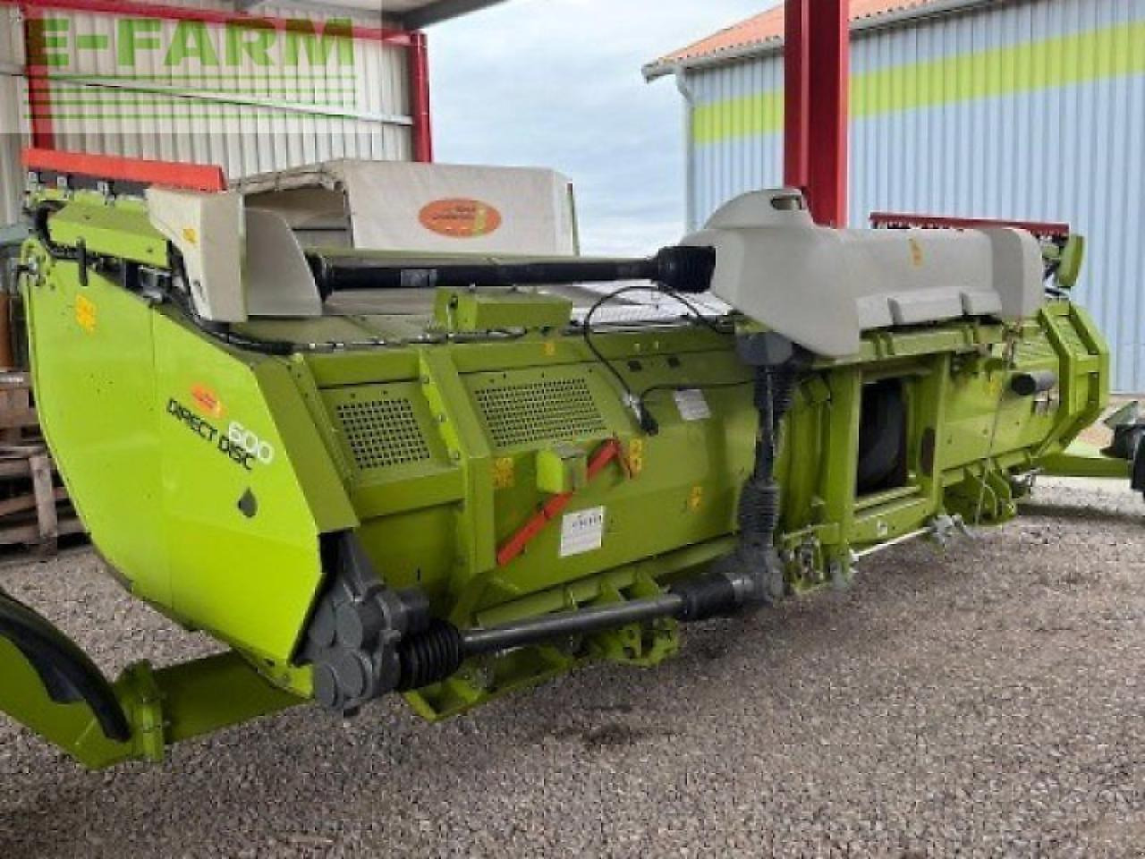 CLAAS direct disc 600 - Lampiran pemanen pakan ternak: gambar 1 CLAAS direct disc 600 - Lampiran pemanen pakan ternak: gambar 1