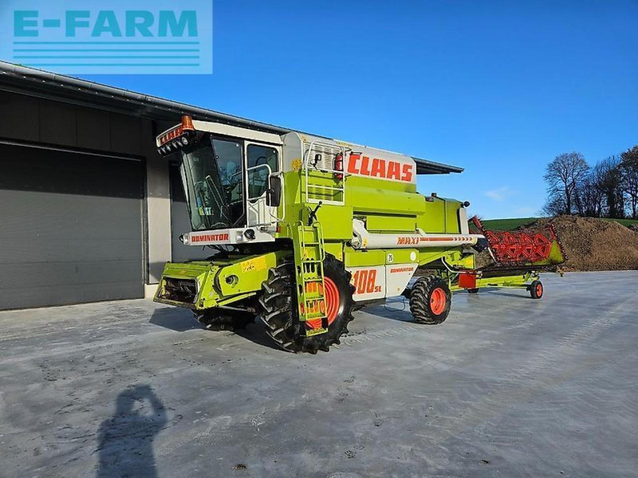 CLAAS dominator 108 sl maxi "gepflegte maschine" - Pemanen gabungan: gambar 1 CLAAS dominator 108 sl maxi "gepflegte maschine" - Pemanen gabungan: gambar 1