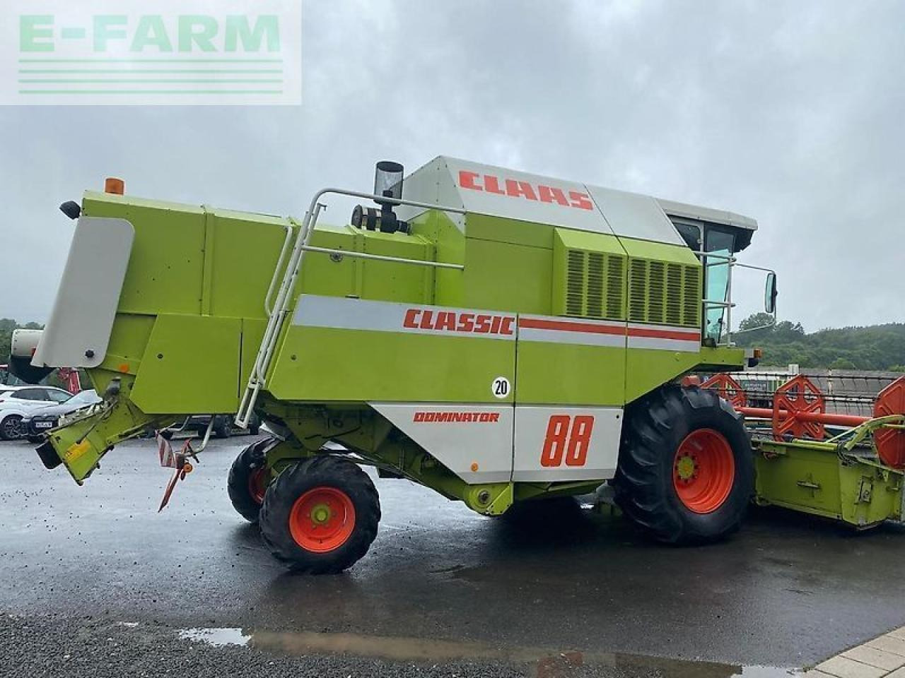 Pemanen gabungan CLAAS dominator 88: gambar 7