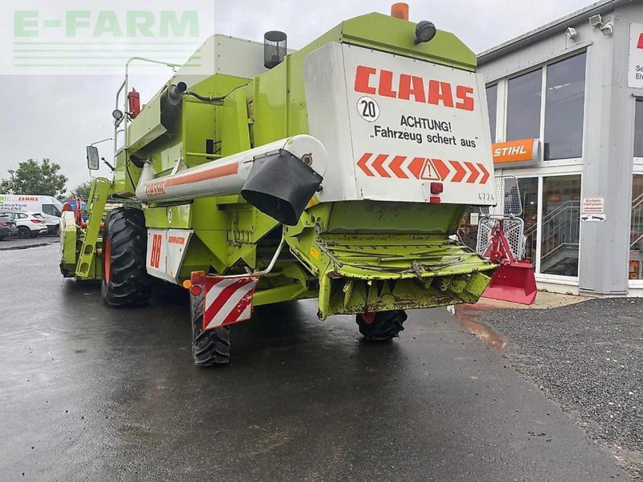 Pemanen gabungan CLAAS dominator 88: gambar 6