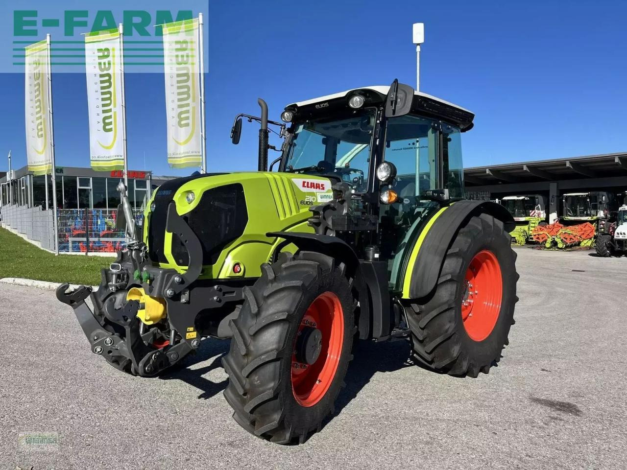 CLAAS elios 210 (kabine ohne glasdach) - Traktor: gambar 2 CLAAS elios 210 (kabine ohne glasdach) - Traktor: gambar 2