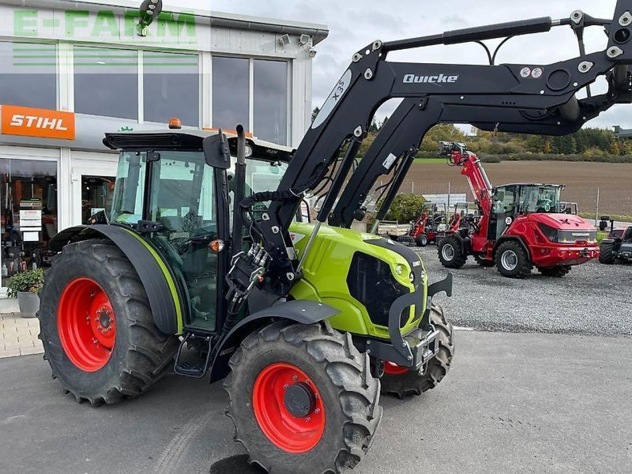 CLAAS elios 210 mit frontlader und druckluftbremsanlage - Traktor: gambar 1 CLAAS elios 210 mit frontlader und druckluftbremsanlage - Traktor: gambar 1