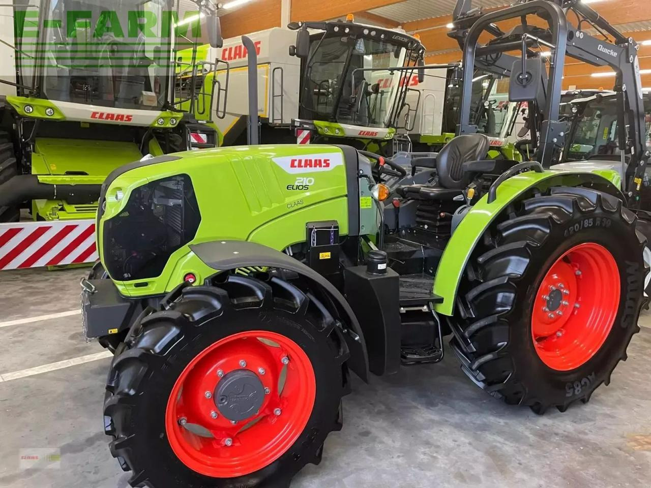 CLAAS elios 210 plattform - Traktor: gambar 2 CLAAS elios 210 plattform - Traktor: gambar 2
