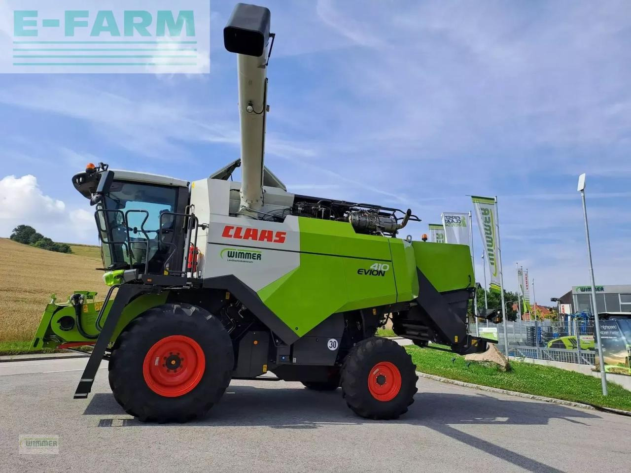 CLAAS evion 410 - Pemanen gabungan: gambar 1 CLAAS evion 410 - Pemanen gabungan: gambar 1