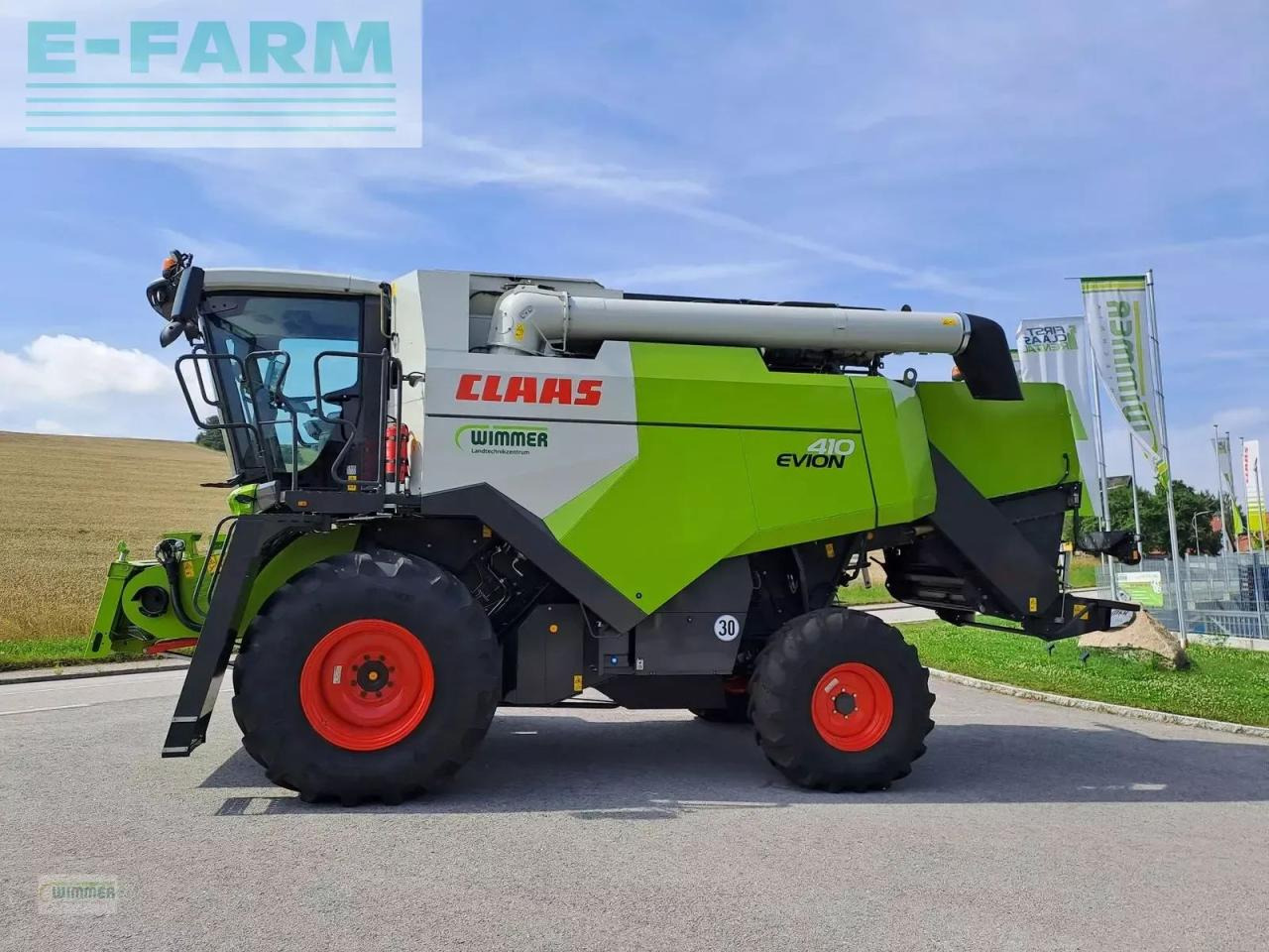 CLAAS evion 410 - Pemanen gabungan: gambar 4 CLAAS evion 410 - Pemanen gabungan: gambar 4