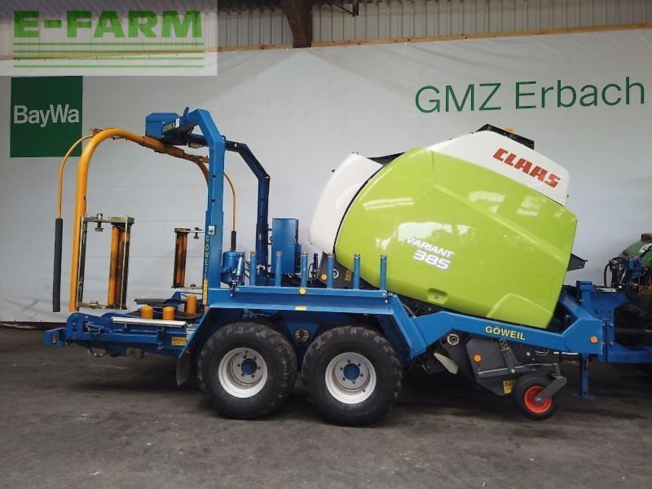 CLAAS gebr. rbp variant 385 - Baler persegi: gambar 1 CLAAS gebr. rbp variant 385 - Baler persegi: gambar 1