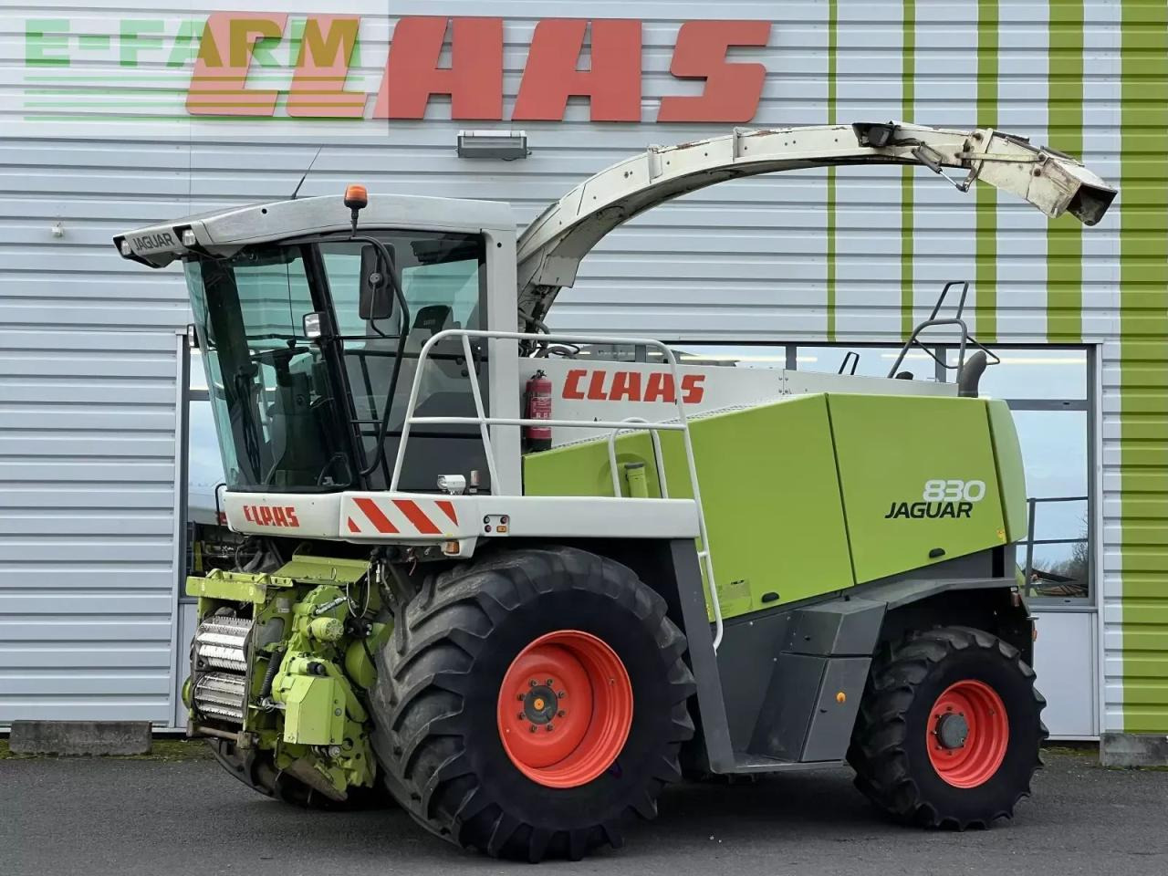 Pemanen hijauan CLAAS jaguar 830: gambar 7