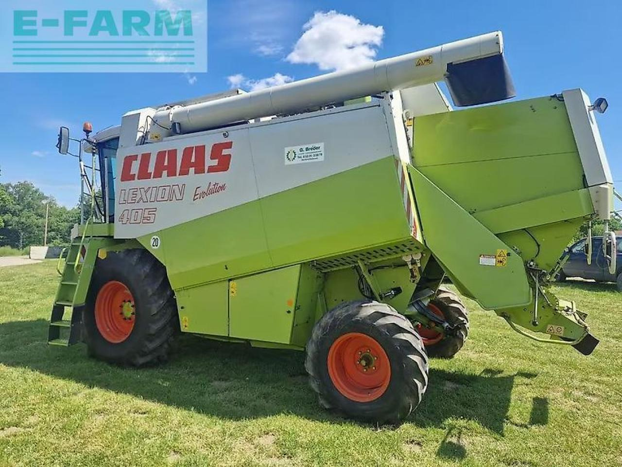 CLAAS lexion 405 - Pemanen gabungan: gambar 1 CLAAS lexion 405 - Pemanen gabungan: gambar 1