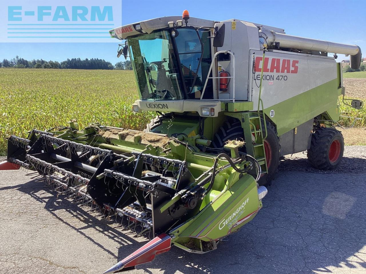 CLAAS lexion 470 evolution - Pemanen gabungan: gambar 1 CLAAS lexion 470 evolution - Pemanen gabungan: gambar 1