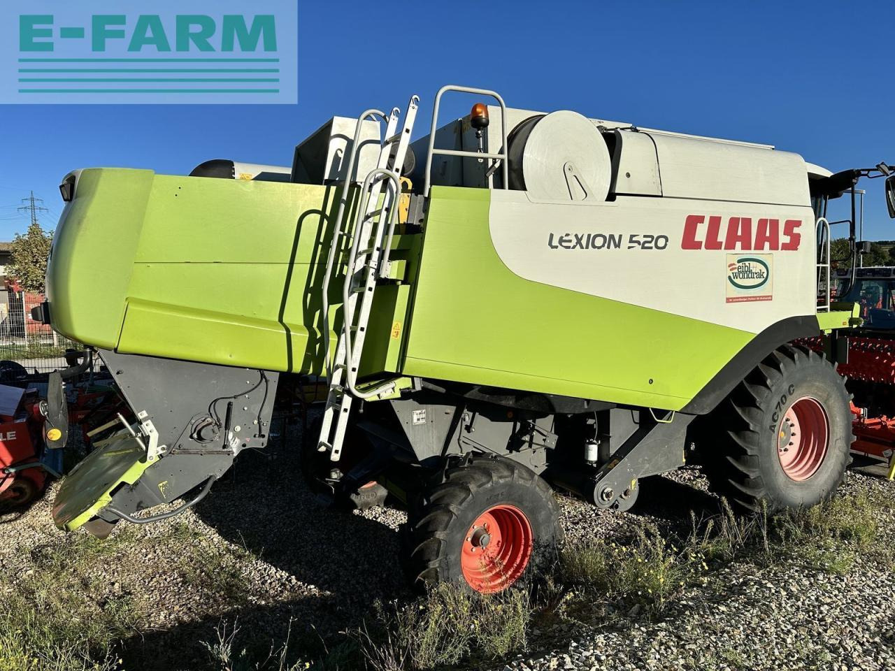 CLAAS lexion 520 - Pemanen gabungan: gambar 2 CLAAS lexion 520 - Pemanen gabungan: gambar 2
