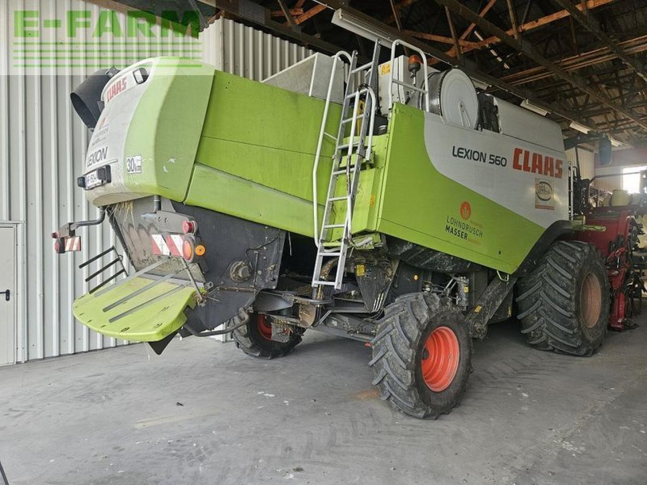 CLAAS lexion 560 - Pemanen gabungan: gambar 1 CLAAS lexion 560 - Pemanen gabungan: gambar 1