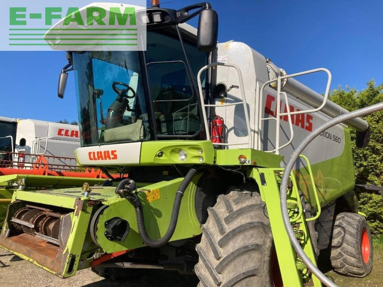 CLAAS lexion 560 - Pemanen gabungan: gambar 1 CLAAS lexion 560 - Pemanen gabungan: gambar 1