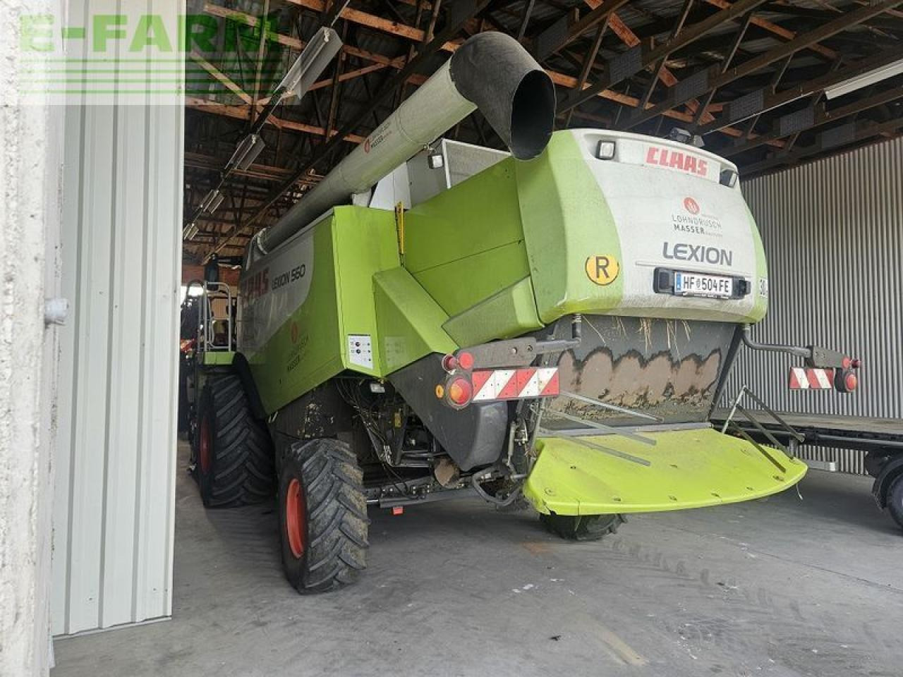 CLAAS lexion 560 - Pemanen gabungan: gambar 2 CLAAS lexion 560 - Pemanen gabungan: gambar 2