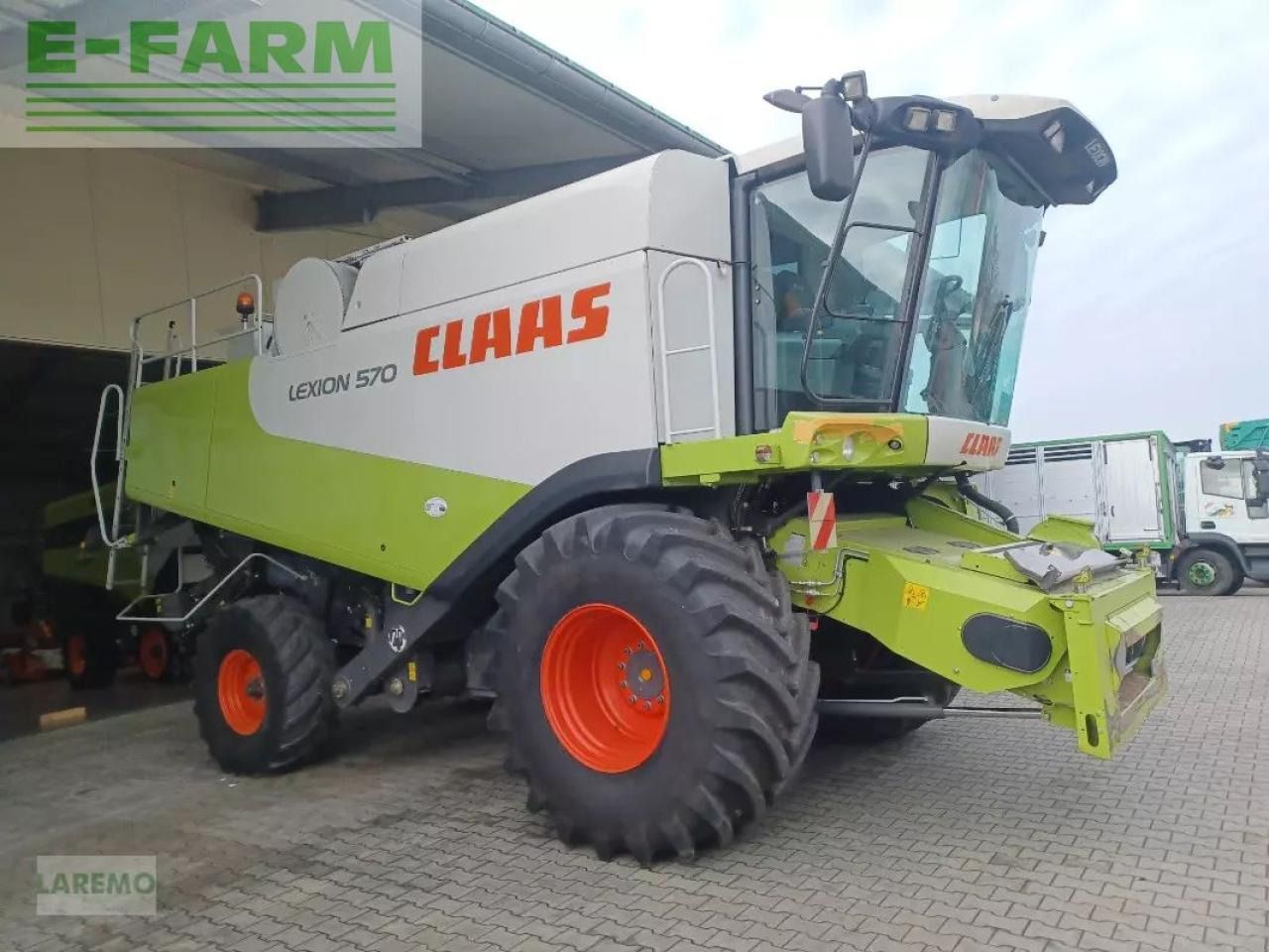 CLAAS lexion 570 - Pemanen gabungan: gambar 1 CLAAS lexion 570 - Pemanen gabungan: gambar 1