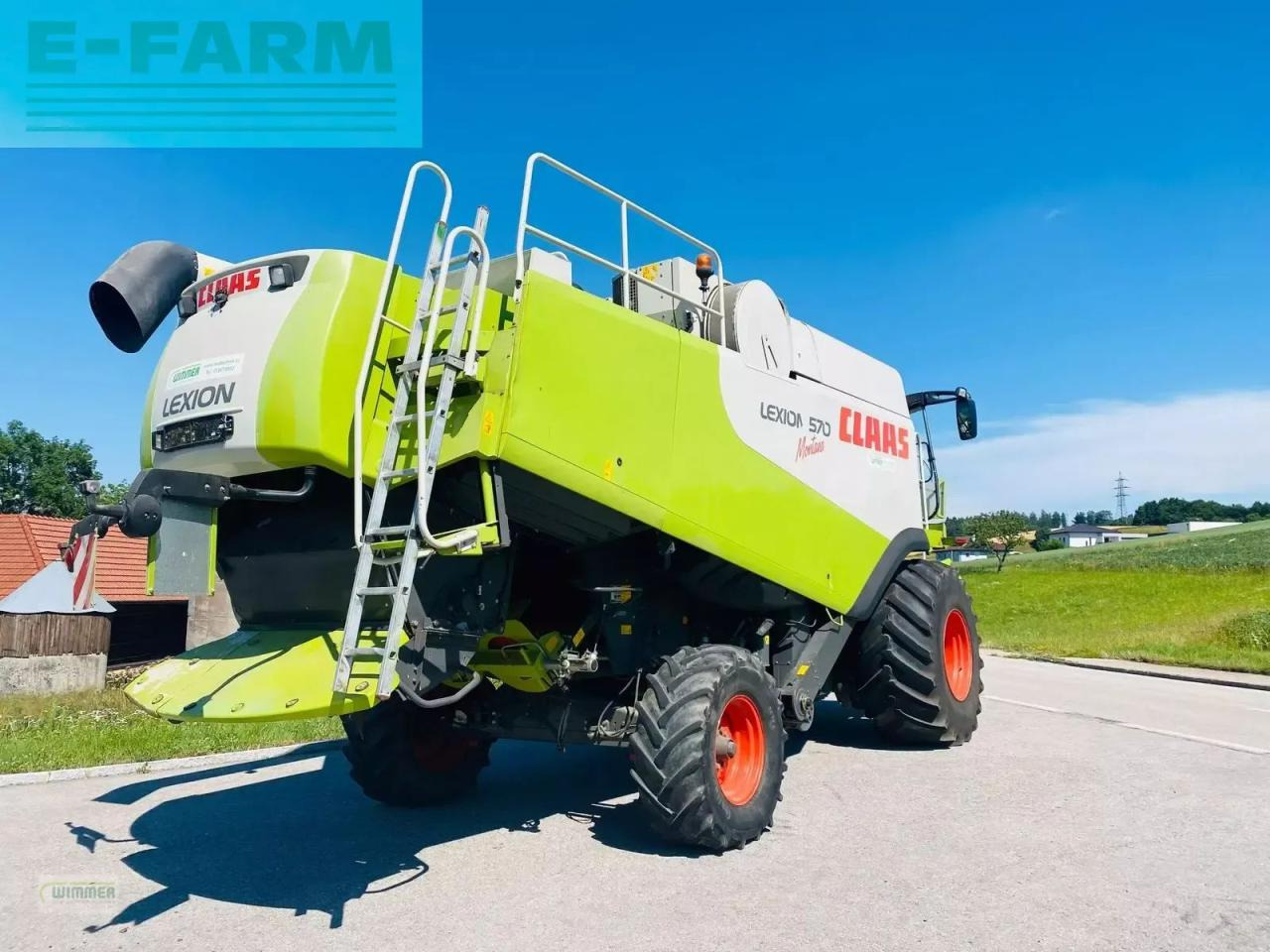 CLAAS lexion 570 montana - Pemanen gabungan: gambar 5 CLAAS lexion 570 montana - Pemanen gabungan: gambar 5