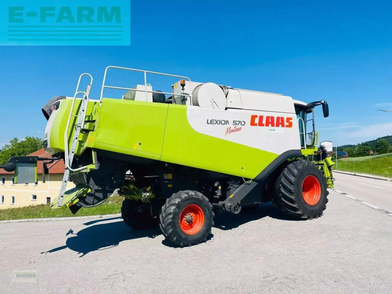 CLAAS lexion 570 montana - Pemanen gabungan: gambar 4 CLAAS lexion 570 montana - Pemanen gabungan: gambar 4
