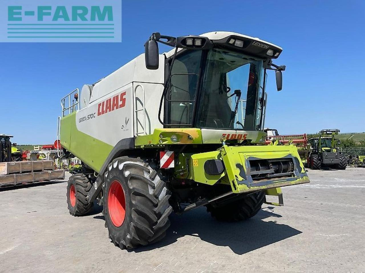 CLAAS lexion 570 montana - Pemanen gabungan: gambar 1 CLAAS lexion 570 montana - Pemanen gabungan: gambar 1