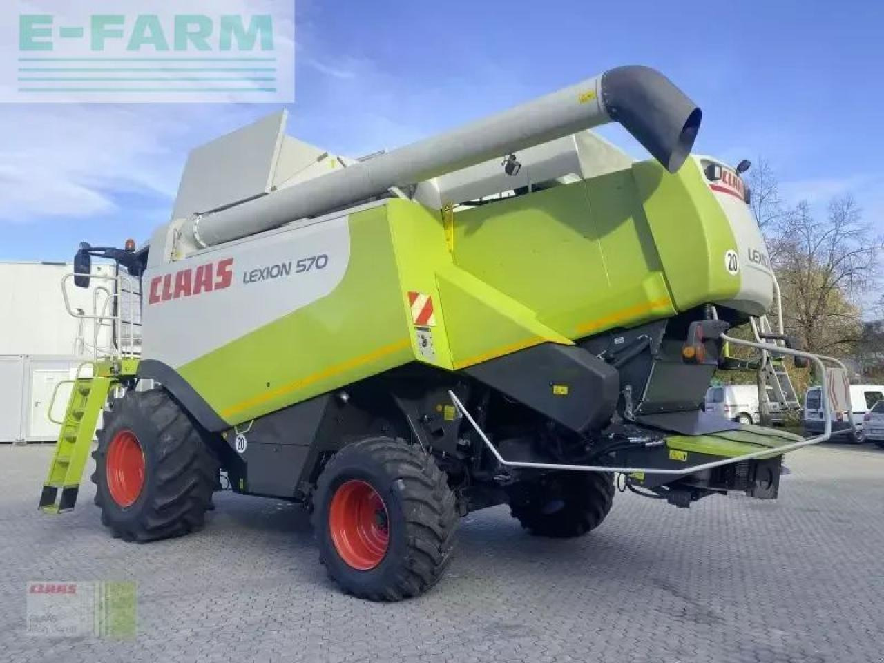 CLAAS lexion 570 + v750 + tw - Pemanen gabungan: gambar 4 CLAAS lexion 570 + v750 + tw - Pemanen gabungan: gambar 4