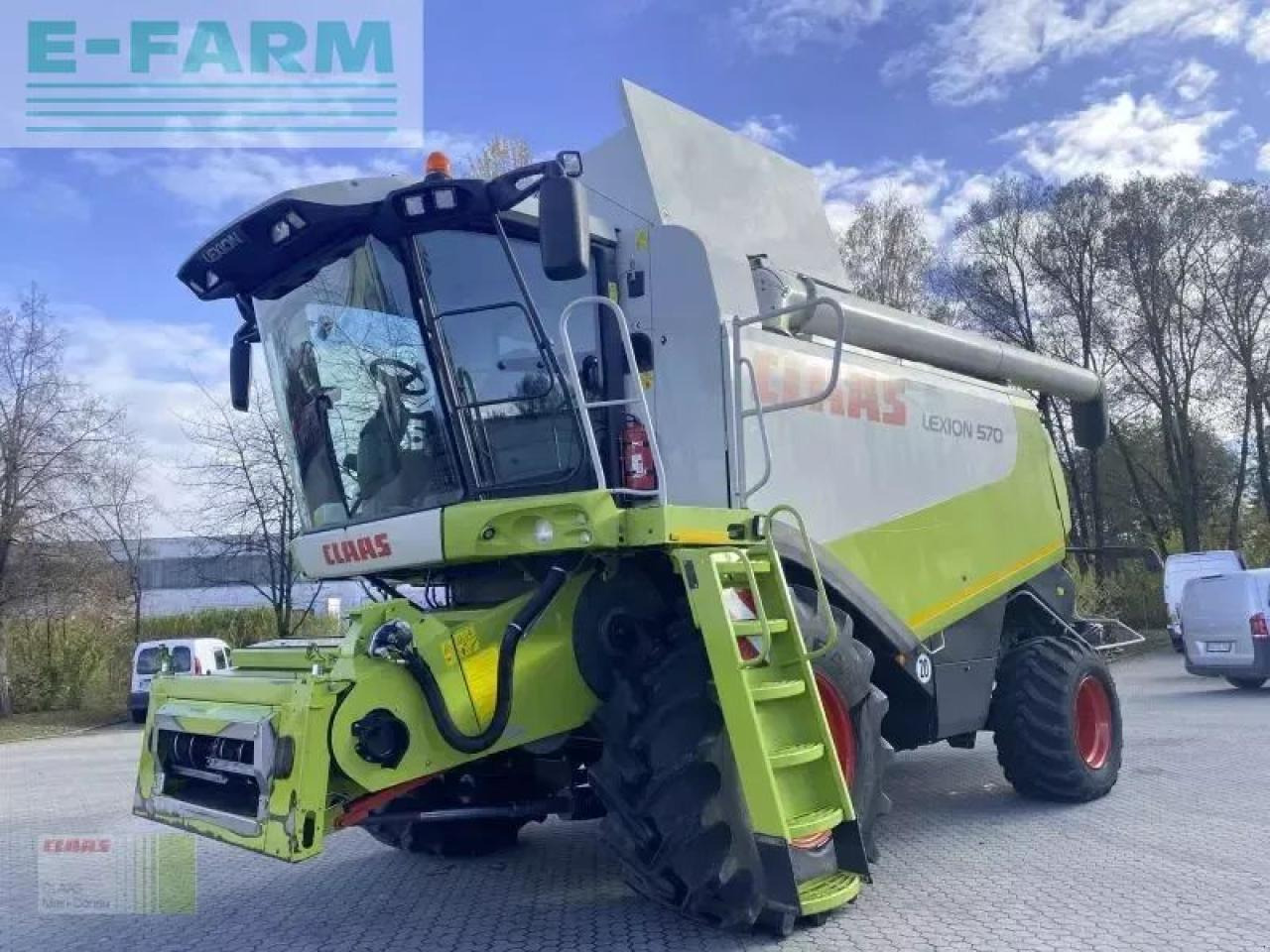 CLAAS lexion 570 + v750 + tw - Pemanen gabungan: gambar 3 CLAAS lexion 570 + v750 + tw - Pemanen gabungan: gambar 3