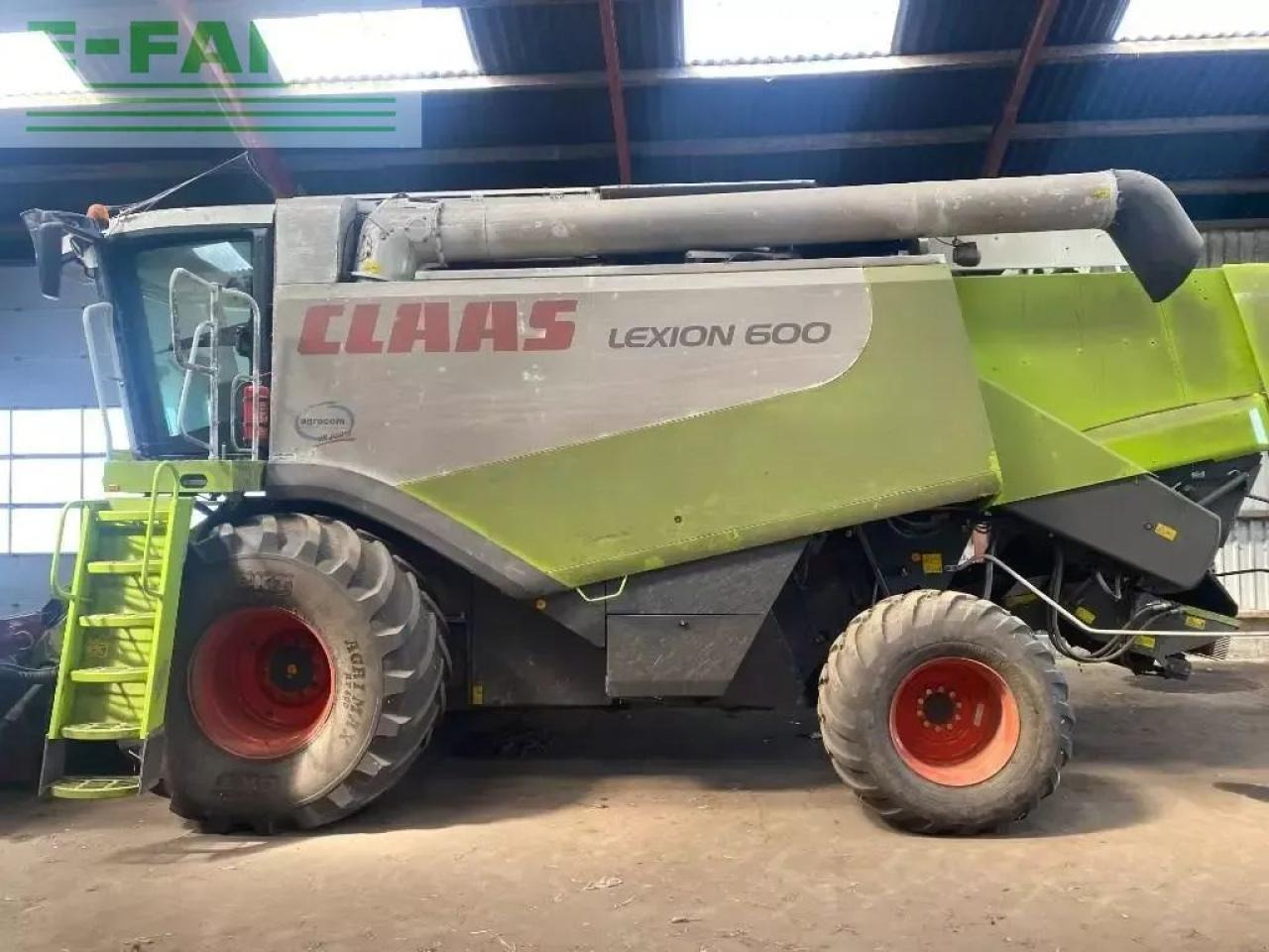 CLAAS lexion 600 - Pemanen gabungan: gambar 2 CLAAS lexion 600 - Pemanen gabungan: gambar 2