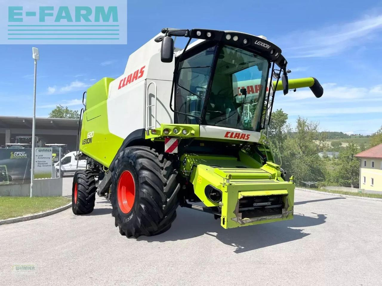 CLAAS lexion 620 - Pemanen gabungan: gambar 1 CLAAS lexion 620 - Pemanen gabungan: gambar 1