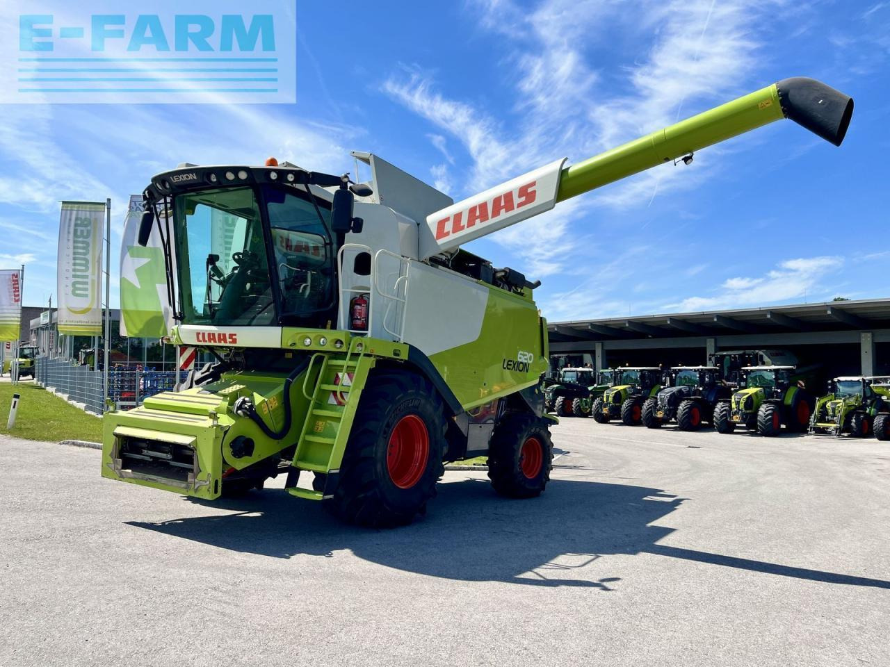 CLAAS lexion 620 - Pemanen gabungan: gambar 3 CLAAS lexion 620 - Pemanen gabungan: gambar 3
