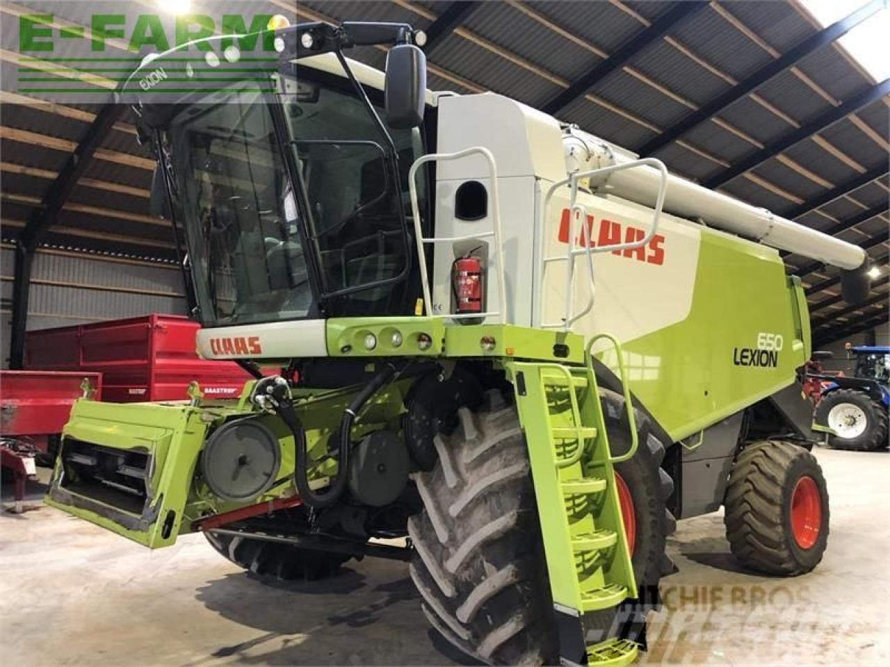CLAAS lexion 650 - Pemanen gabungan: gambar 1 CLAAS lexion 650 - Pemanen gabungan: gambar 1
