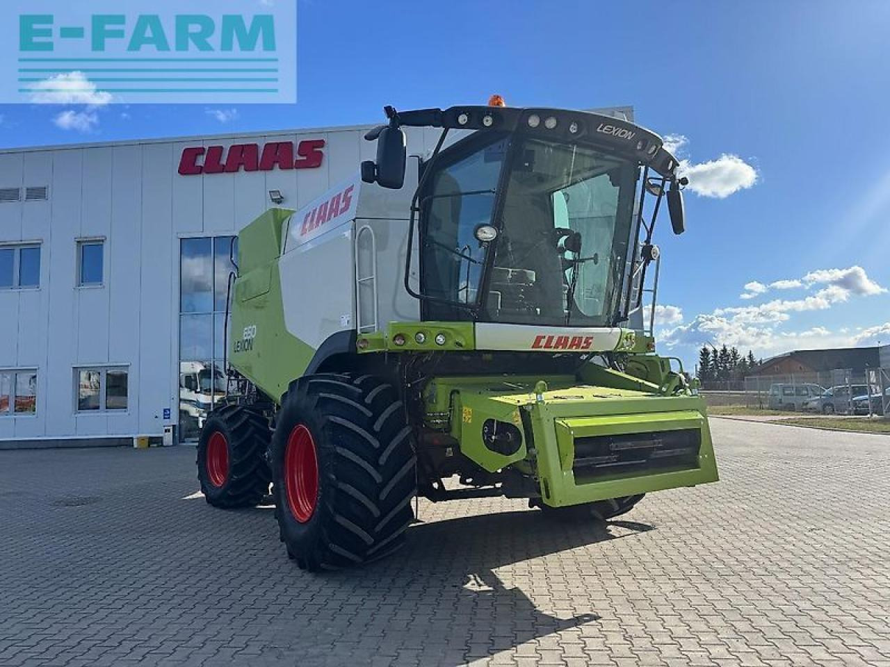 CLAAS lexion 650 - Pemanen gabungan: gambar 1 CLAAS lexion 650 - Pemanen gabungan: gambar 1