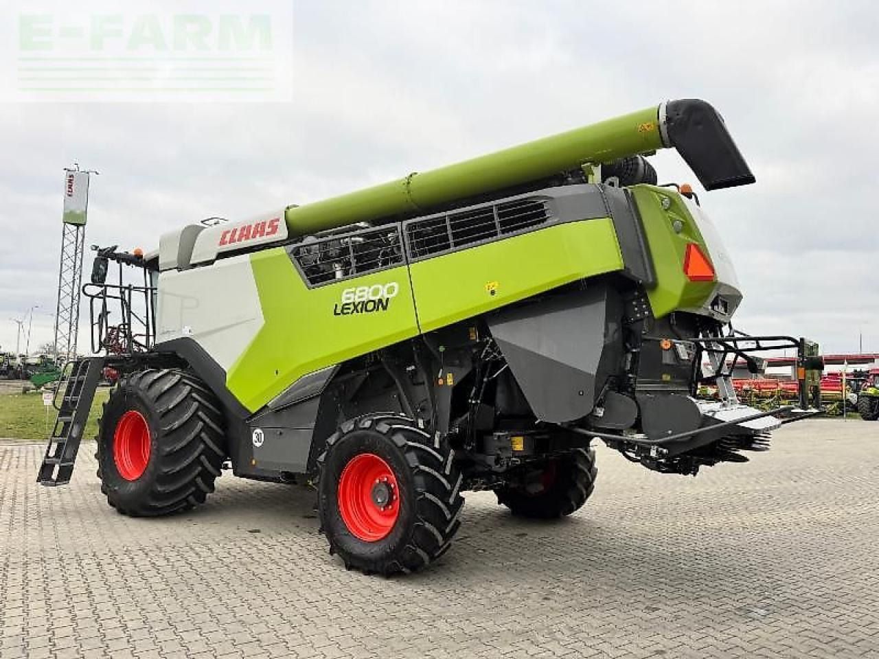 CLAAS lexion 6800 - Pemanen gabungan: gambar 5 CLAAS lexion 6800 - Pemanen gabungan: gambar 5
