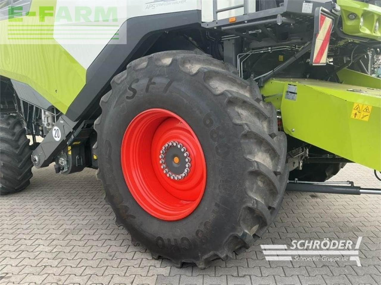 CLAAS lexion 6800 + vario 1080 (inkl. raps) - Pemanen gabungan: gambar 5 CLAAS lexion 6800 + vario 1080 (inkl. raps) - Pemanen gabungan: gambar 5