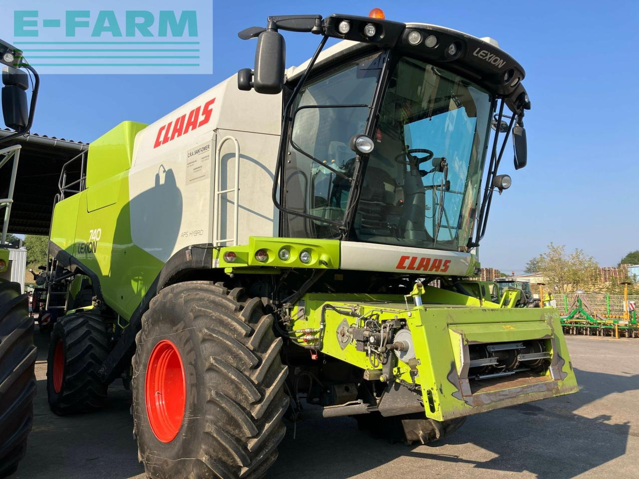 CLAAS lexion 740 t4i - Pemanen gabungan: gambar 3 CLAAS lexion 740 t4i - Pemanen gabungan: gambar 3