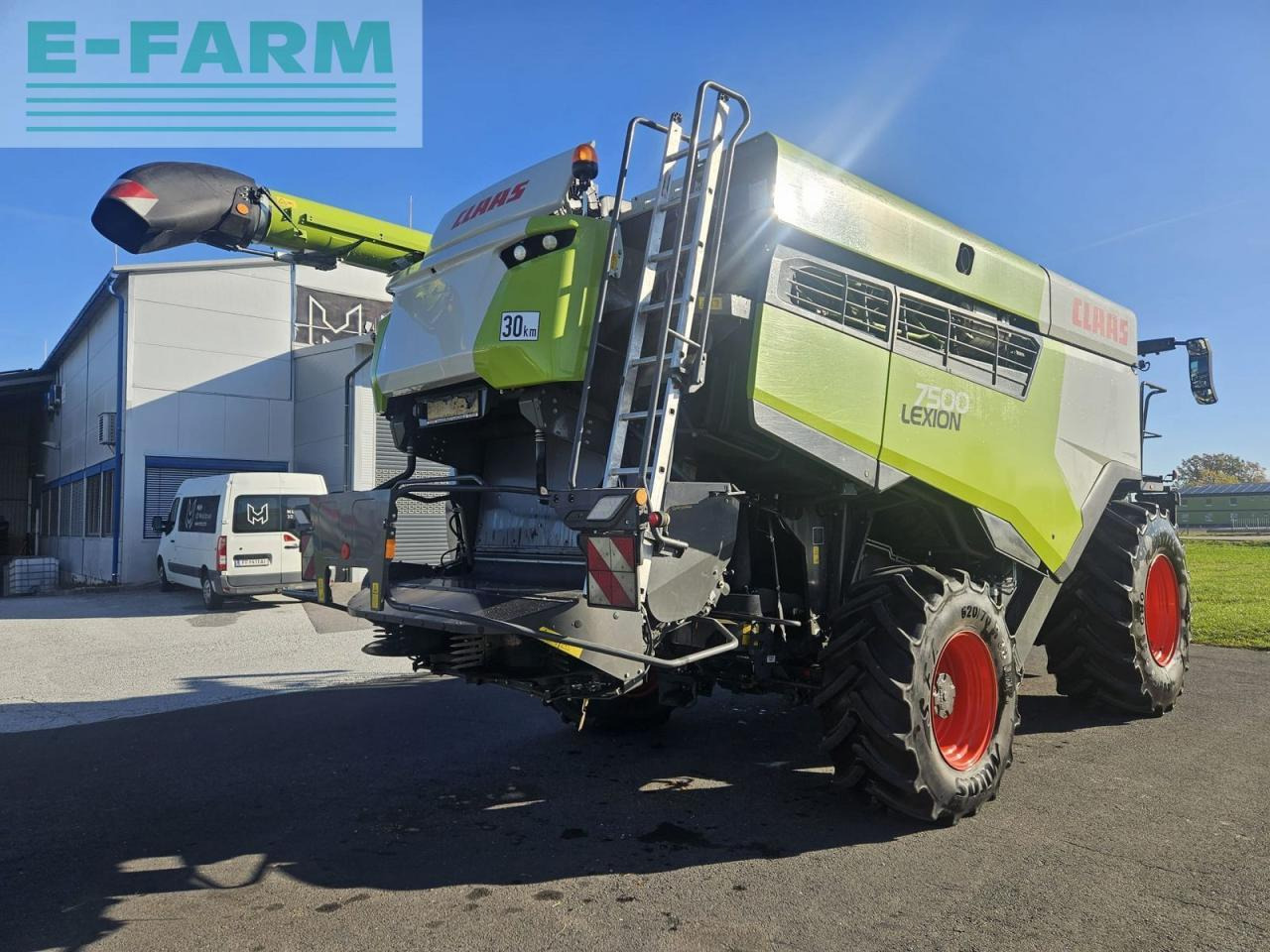 CLAAS lexion 7500 - Pemanen gabungan: gambar 5 CLAAS lexion 7500 - Pemanen gabungan: gambar 5