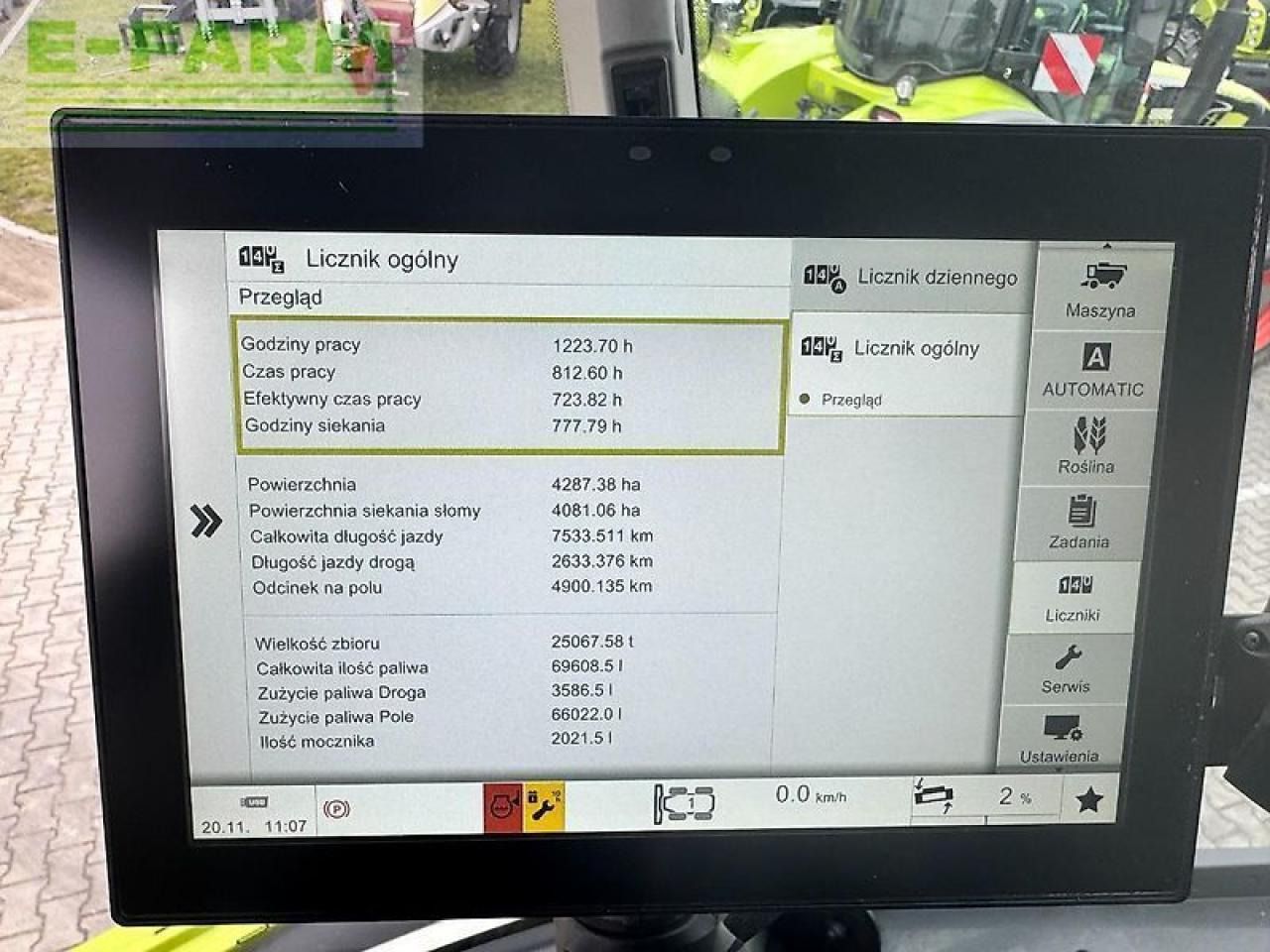 CLAAS lexion 8700 tt - Pemanen gabungan: gambar 4 CLAAS lexion 8700 tt - Pemanen gabungan: gambar 4