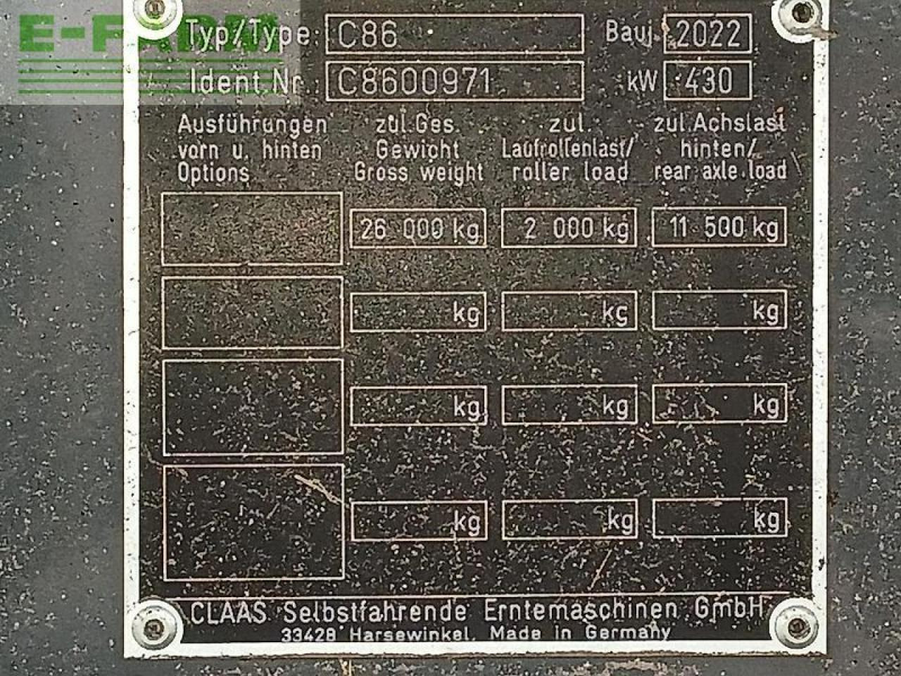 CLAAS lexion 8700 tt - Pemanen gabungan: gambar 4 CLAAS lexion 8700 tt - Pemanen gabungan: gambar 4