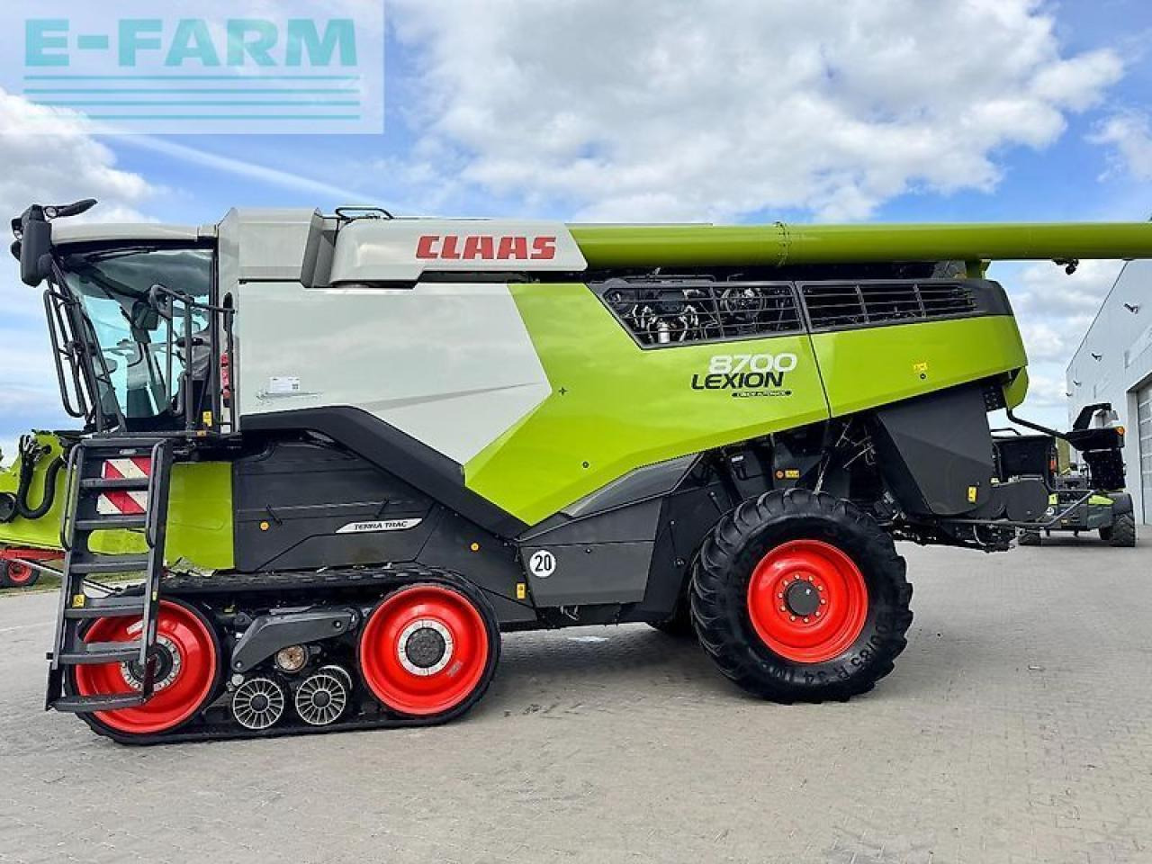 CLAAS lexion 8700tt - Pemanen gabungan: gambar 2 CLAAS lexion 8700tt - Pemanen gabungan: gambar 2