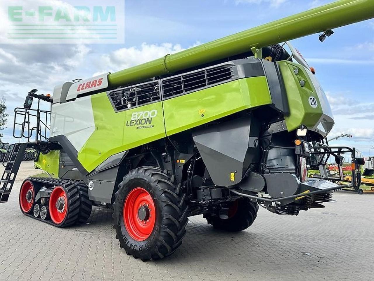 CLAAS lexion 8700tt - Pemanen gabungan: gambar 3 CLAAS lexion 8700tt - Pemanen gabungan: gambar 3