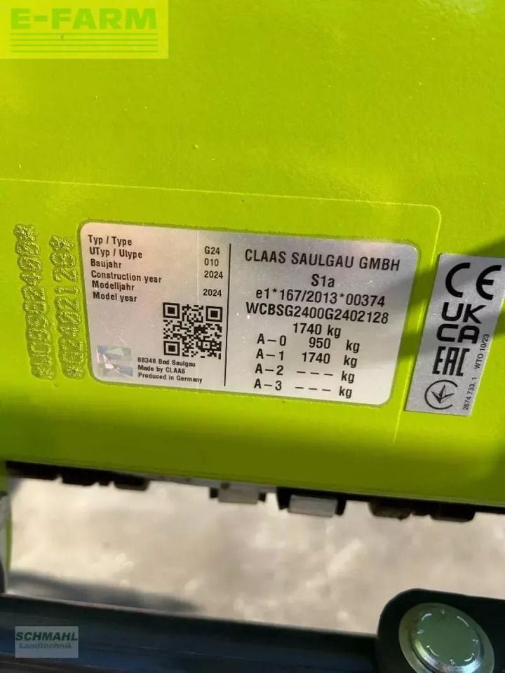 CLAAS liner 2800 trend - Tedder/ Menyapu: gambar 2 CLAAS liner 2800 trend - Tedder/ Menyapu: gambar 2