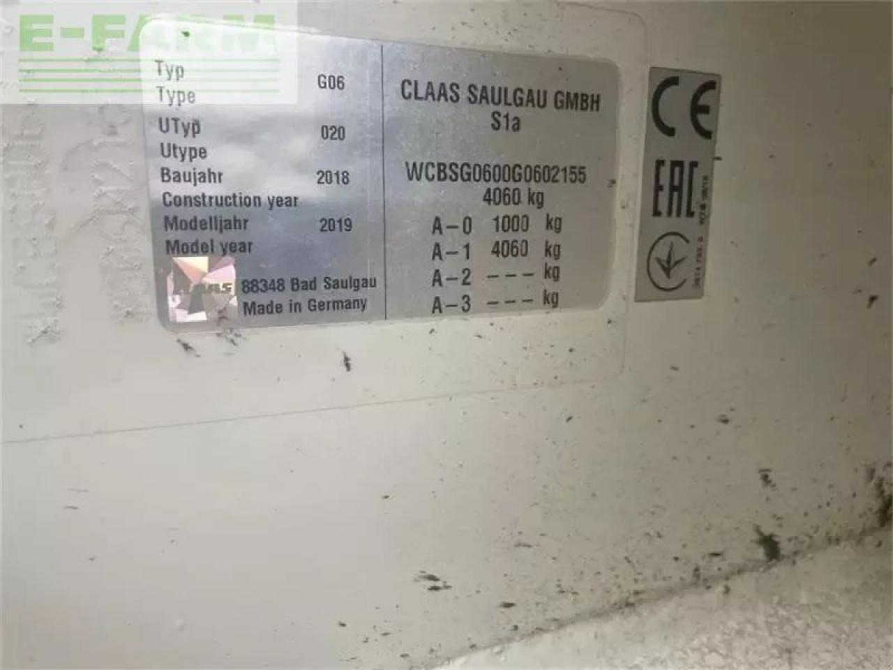 CLAAS liner 3600 - Tedder/ Menyapu: gambar 3 CLAAS liner 3600 - Tedder/ Menyapu: gambar 3