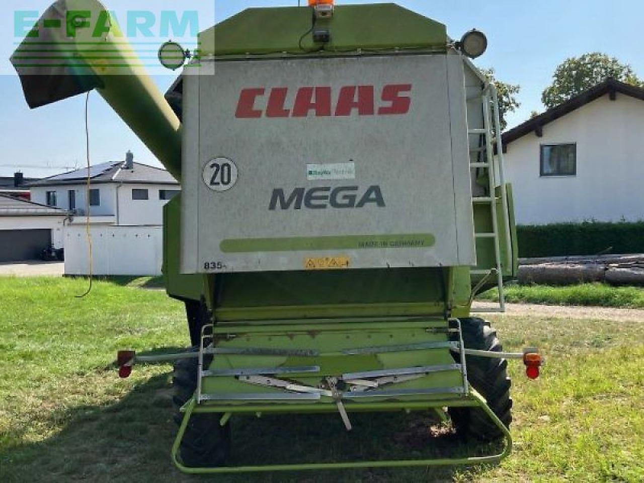 CLAAS mega 350 - Pemanen gabungan: gambar 3 CLAAS mega 350 - Pemanen gabungan: gambar 3
