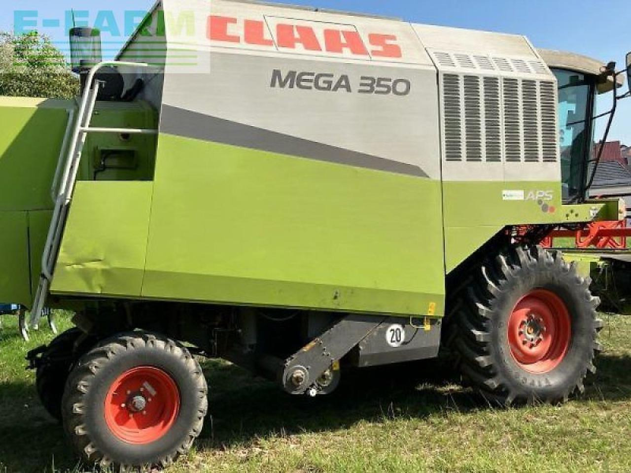 CLAAS mega 350 - Pemanen gabungan: gambar 2 CLAAS mega 350 - Pemanen gabungan: gambar 2