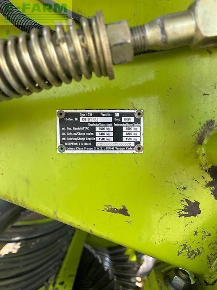 Baler persegi CLAAS quadrant 2200 rc: gambar 16