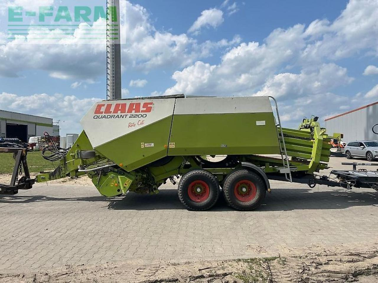 CLAAS quadrant 2200 rc - Baler persegi: gambar 5 CLAAS quadrant 2200 rc - Baler persegi: gambar 5