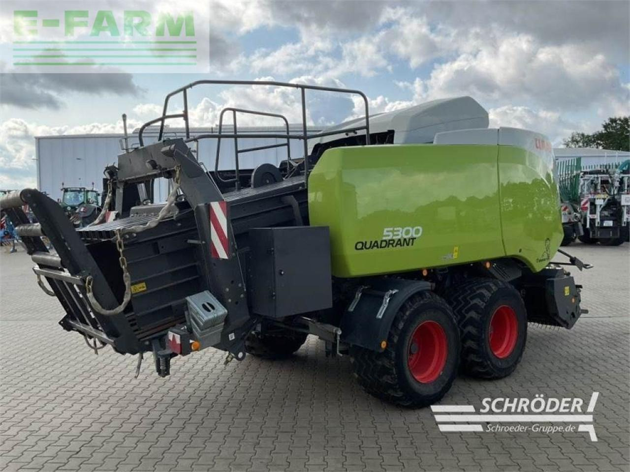 CLAAS quadrant 5300 rf - Baler persegi: gambar 3 CLAAS quadrant 5300 rf - Baler persegi: gambar 3