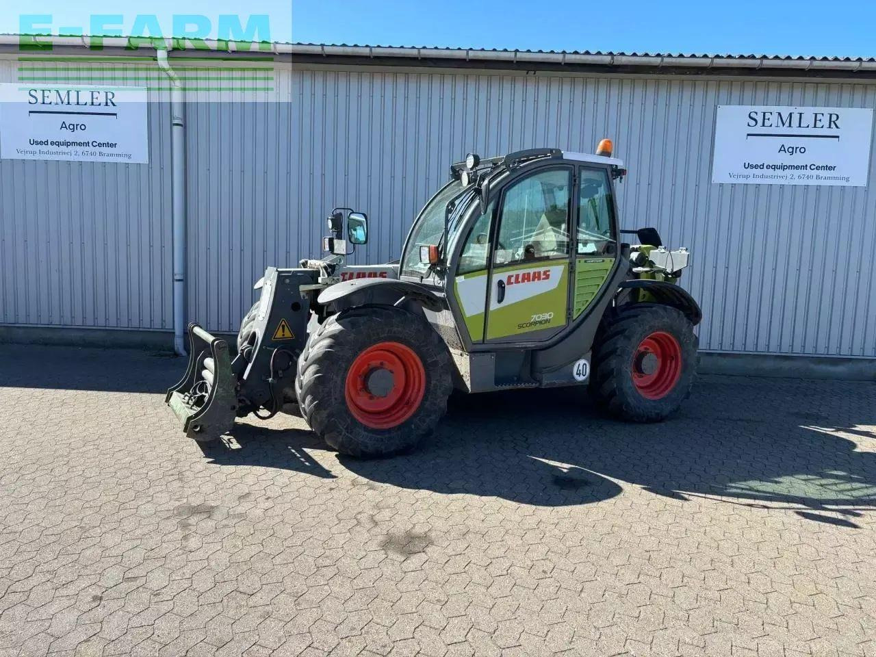 CLAAS scorpion 7030 - Telehandler: gambar 1 CLAAS scorpion 7030 - Telehandler: gambar 1