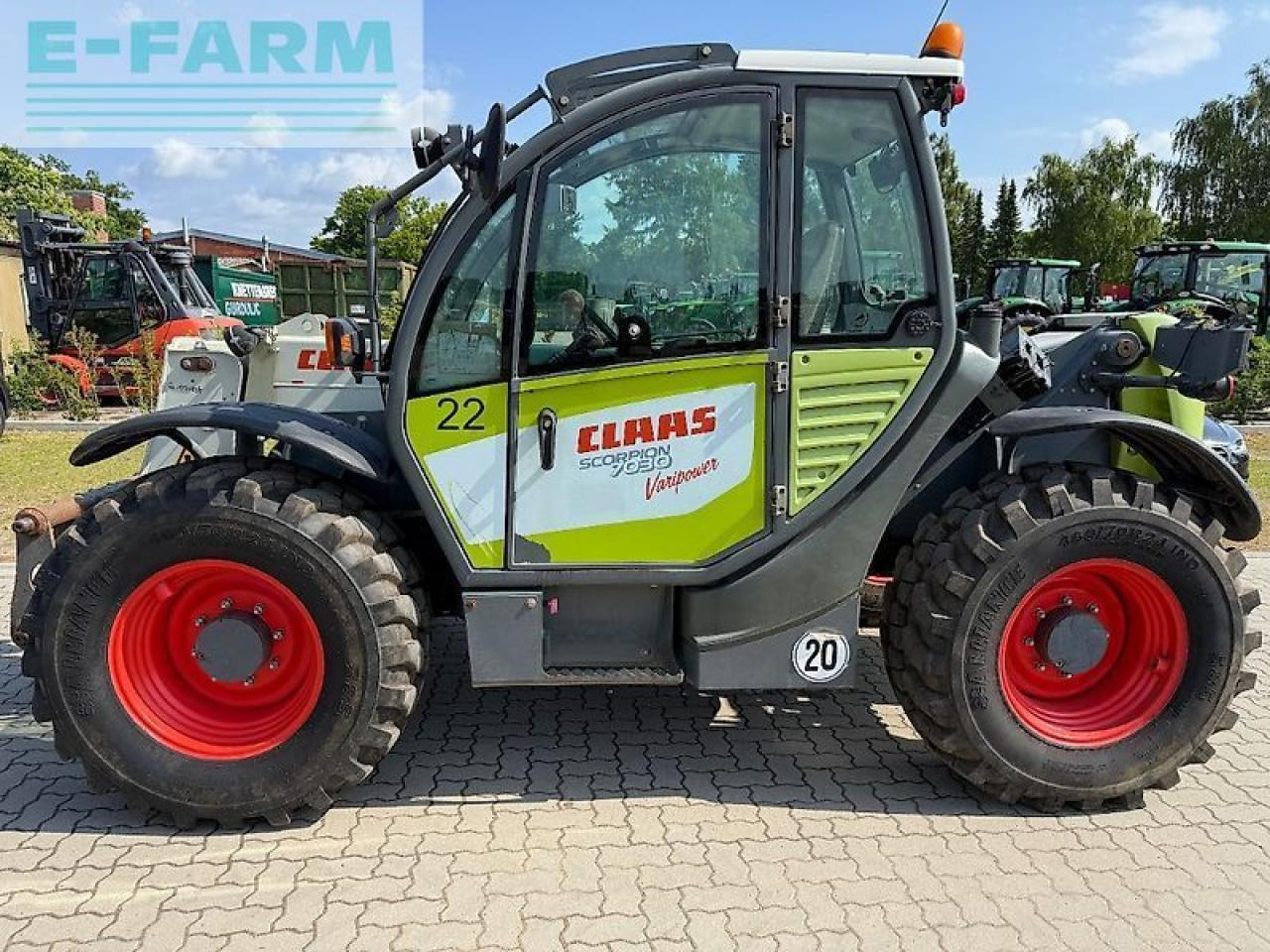 CLAAS scorpion 7030 - Telehandler: gambar 2 CLAAS scorpion 7030 - Telehandler: gambar 2