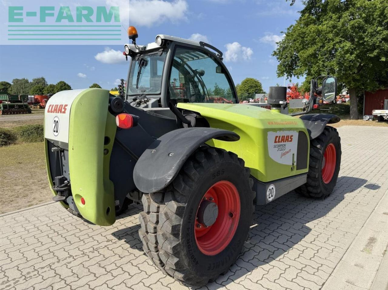 CLAAS scorpion 7030 variopower - Telehandler: gambar 5 CLAAS scorpion 7030 variopower - Telehandler: gambar 5