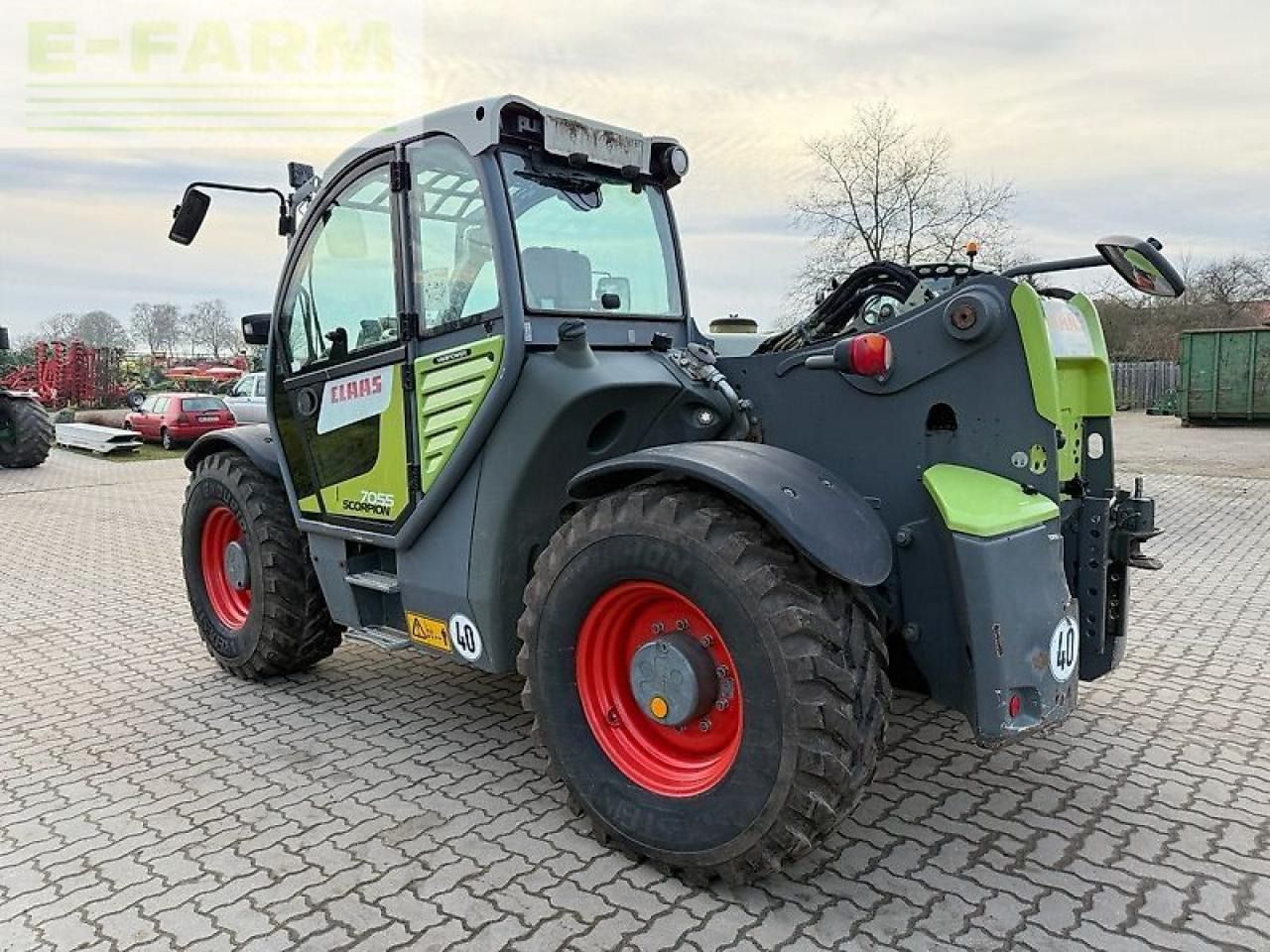 CLAAS scorpion 7055 - Telehandler: gambar 3 CLAAS scorpion 7055 - Telehandler: gambar 3
