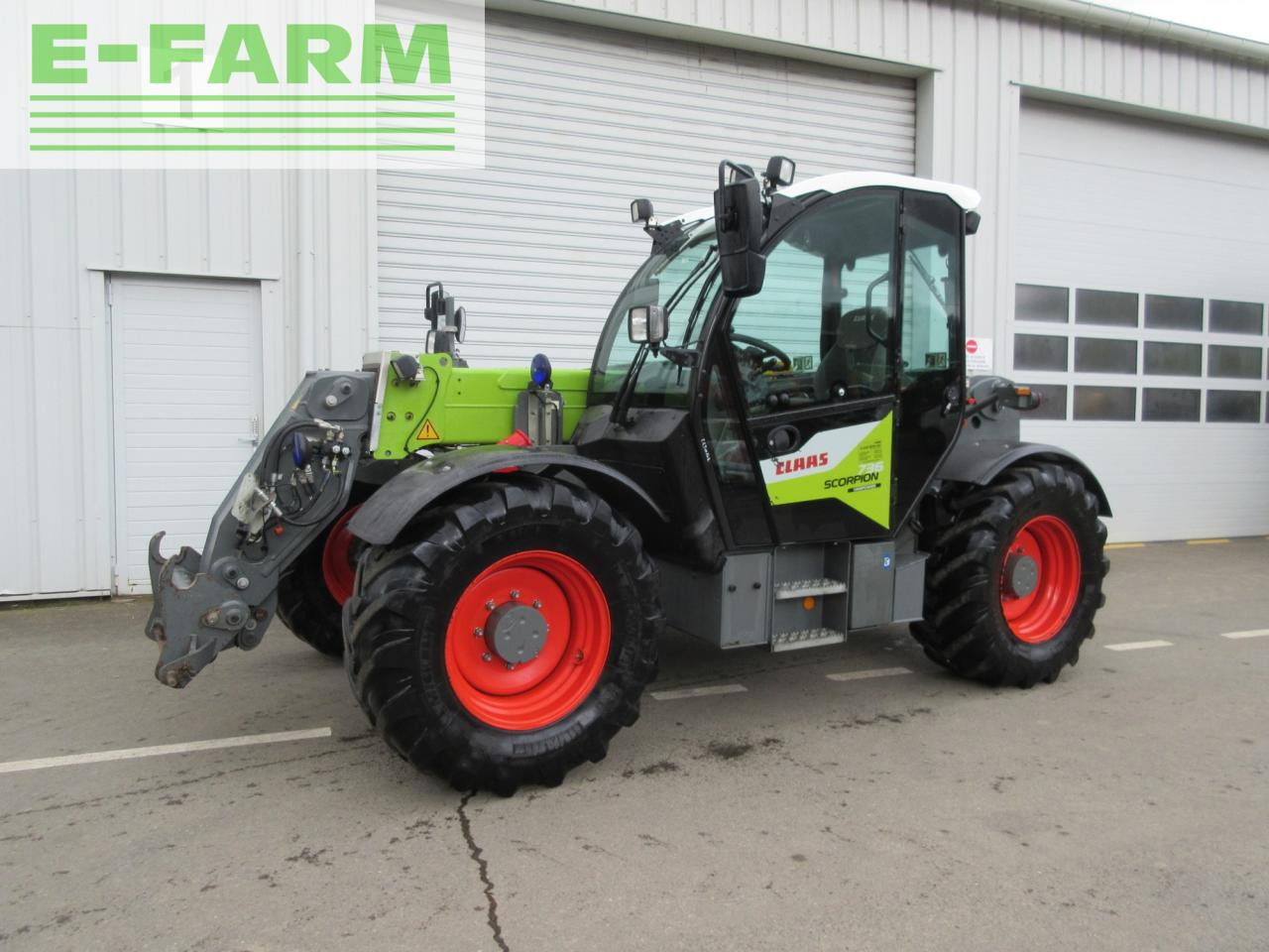 CLAAS scorpion 736 vpwr (k32/400) - Telehandler: gambar 1 CLAAS scorpion 736 vpwr (k32/400) - Telehandler: gambar 1