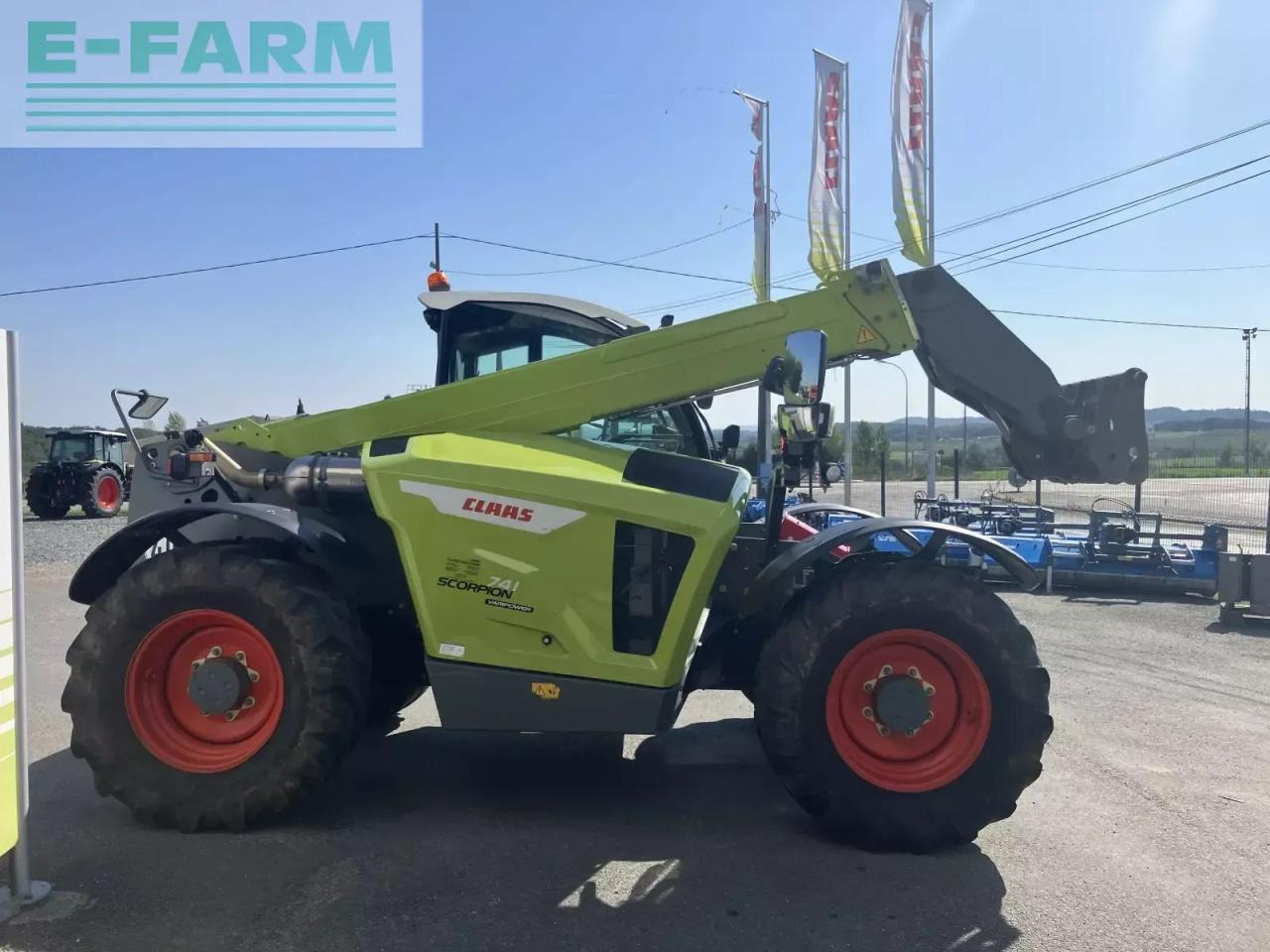 CLAAS scorpion 741 - Telehandler: gambar 3 CLAAS scorpion 741 - Telehandler: gambar 3